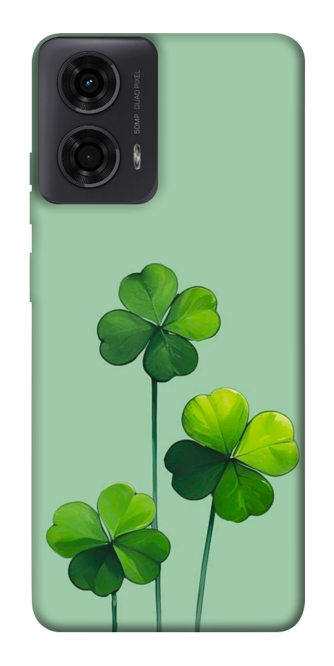 Чехол Lucky clover для Motorola Moto G24