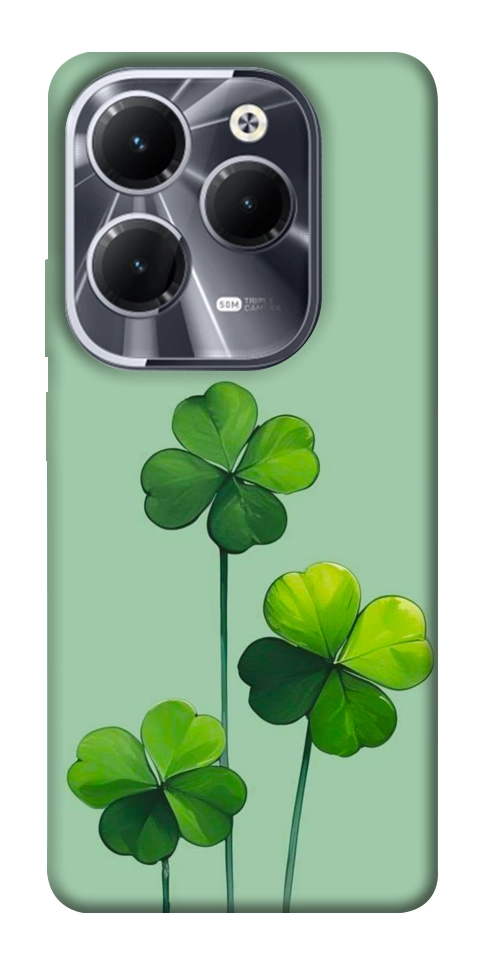 Чохол Lucky clover для Infinix Hot 40 Pro