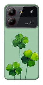 Чехол Lucky clover для ZTE Blade A54 4G