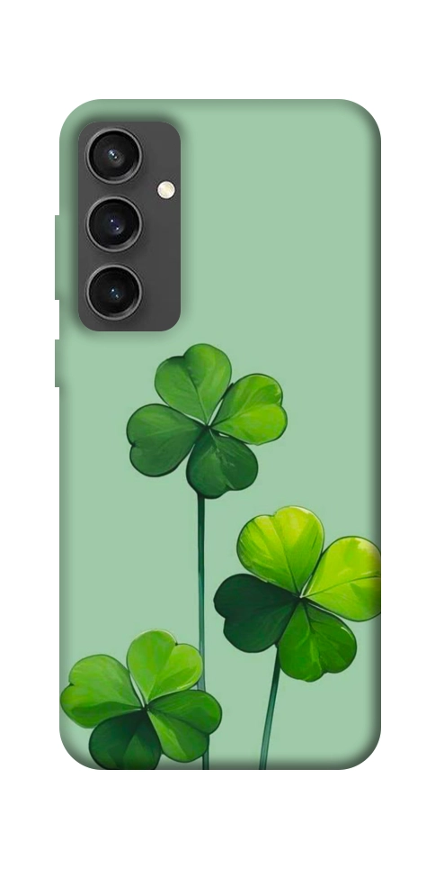 Чехол Lucky clover для Galaxy S24 FE