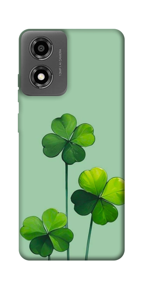 Чохол Lucky clover для Motorola Moto E14