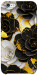 Чехол Flower black-white для iPhone 6