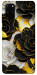 Чехол Flower black-white для Galaxy S20 Plus (2020)