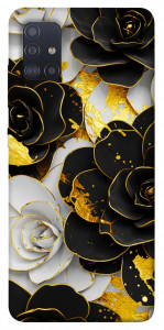 Чехол Flower black-white для Galaxy M51