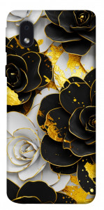 Чохол Flower black-white для Samsung Galaxy M01 Core