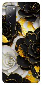 Чохол Flower black-white для Galaxy S20 FE