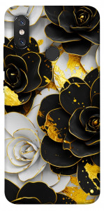 Чохол Flower black-white для Xiaomi Mi 8