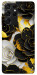 Чехол Flower black-white для Galaxy S21 Ultra