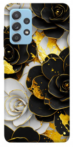 Чохол Flower black-white для Samsung Galaxy A52 5G