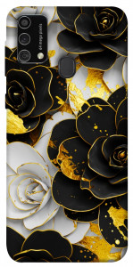 Чехол Flower black-white для Galaxy M21s