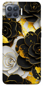 Чохол Flower black-white для Oppo Reno 4 Lite