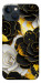 Чохол Flower black-white для iPhone 13