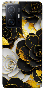 Чохол Flower black-white для Xiaomi 11T