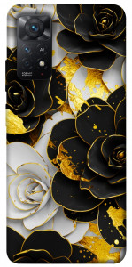 Чохол Flower black-white для Xiaomi Redmi Note 11 Pro (Global)