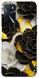 Чохол Flower black-white для Oppo A54s