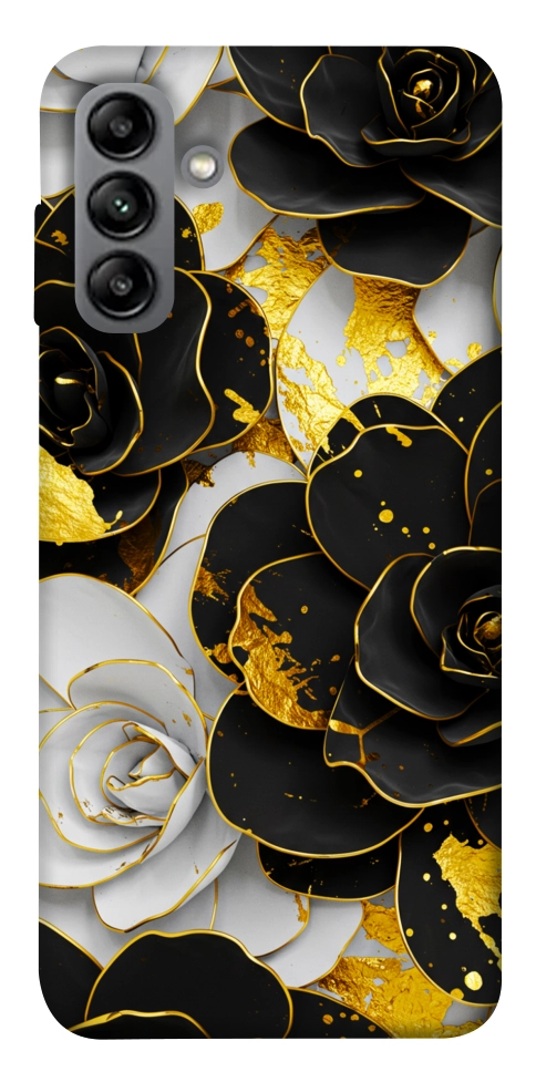 Чехол Flower black-white для Galaxy A04s