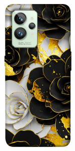 Чохол Flower black-white для Realme GT2