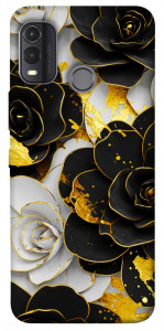 Чехол Flower black-white для Nokia G11 Plus