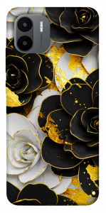 Чохол Flower black-white для Xiaomi Poco C50