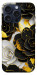 Чохол Flower black-white для iPhone 15 Pro