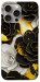 Чохол Flower black-white для iPhone 15 Pro Max