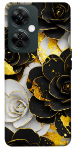 Чохол Flower black-white для OnePlus Nord CE 3 Lite