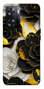 Чехол Flower black-white для OnePlus Nord N20 SE