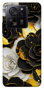 Чохол Flower black-white для Xiaomi 13T Pro