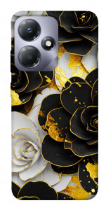 Чохол Flower black-white для Infinix Hot 30 Play