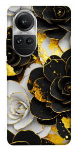 Чохол Flower black-white для Oppo Reno10