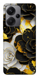 Чохол Flower black-white для Xiaomi Redmi Note 13 Pro+