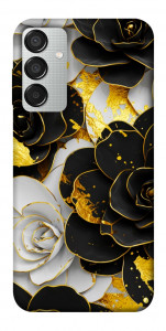 Чехол Flower black-white для Galaxy M15 5G