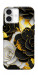 Чехол Flower black-white для iPhone 16 Plus