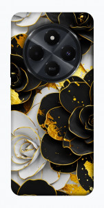 Чохол Flower black-white для Xiaomi Redmi 14C