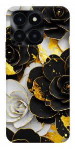 Чохол Flower black-white для Huawei Honor X6a