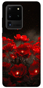 Чохол Burning flowers для Galaxy S20 Ultra (2020)