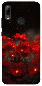 Чохол Burning flowers для Huawei P Smart (2019)