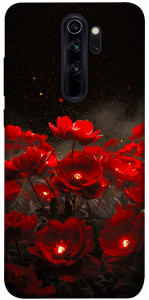 Чехол Burning flowers для Xiaomi Redmi Note 8 Pro