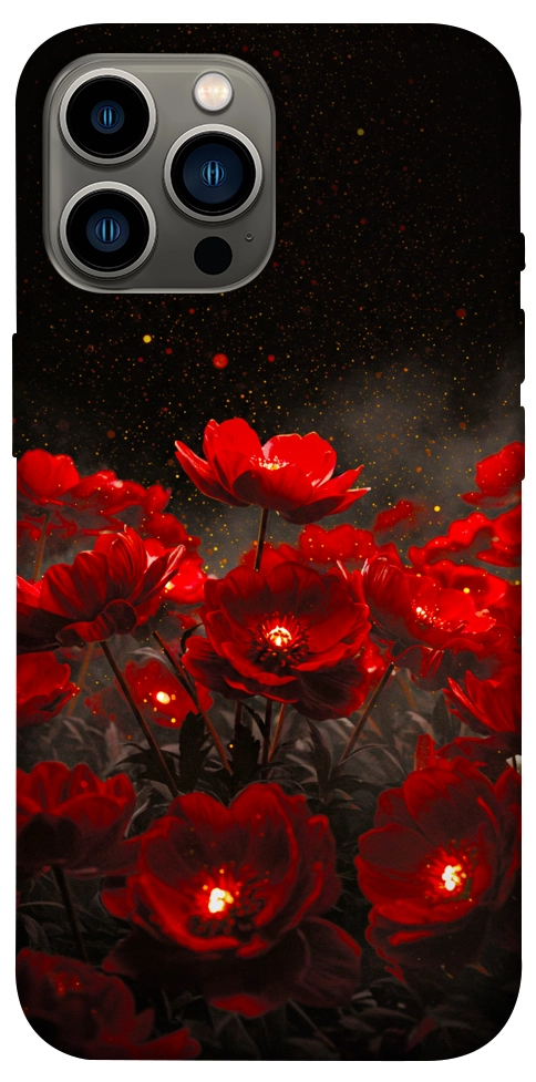 Чехол Burning flowers для iPhone 12 Pro Max