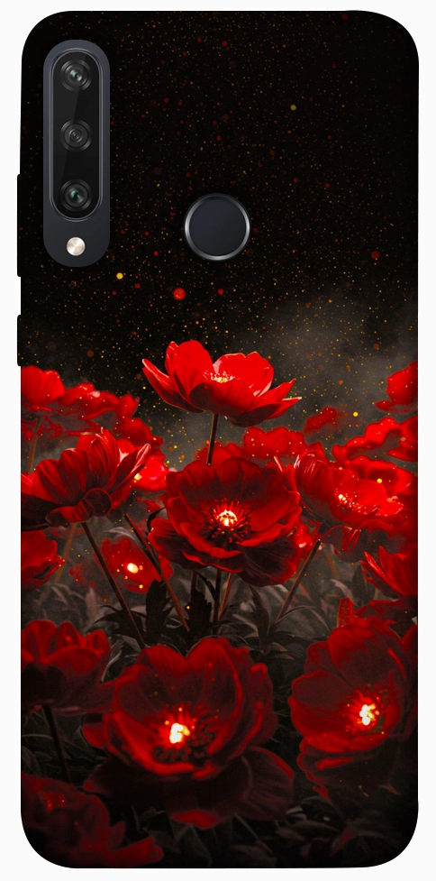 Чохол Burning flowers для Huawei Y6p