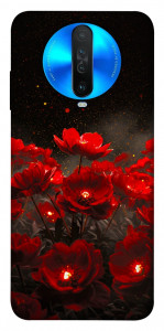 Чохол Burning flowers для Xiaomi Redmi K30