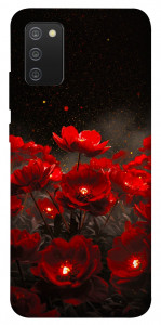 Чохол Burning flowers для Galaxy A02s