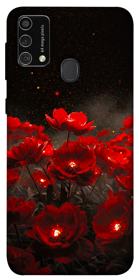 Чохол Burning flowers для Galaxy M21s