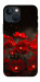 Чохол Burning flowers для iPhone 13 mini