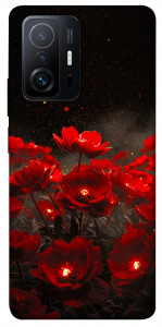 Чохол Burning flowers для Xiaomi 11T