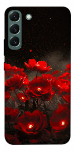 Чехол Burning flowers для Galaxy S22+