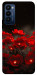 Чехол Burning flowers для TECNO Camon 18