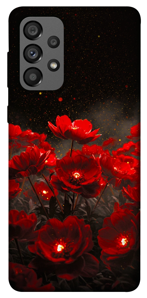 Чохол Burning flowers для Galaxy A73 5G