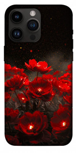 Чохол Burning flowers для iPhone 14 Pro Max