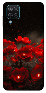 Чохол Burning flowers для Galaxy M12